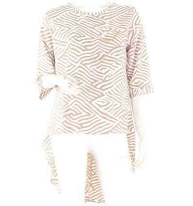 Atasan Chiffon Cewek Lengan 3/4 Nathaniah