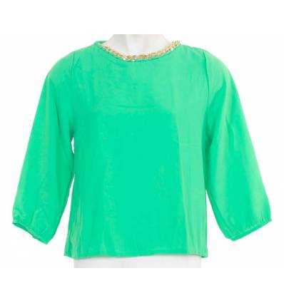 Atasan Cewek Chiffon Lengan 7/8 Kuky Top