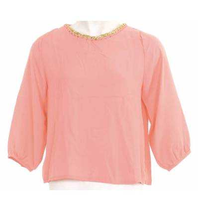 Atasan Cewek Chiffon Lengan 7/8 Kuky Top