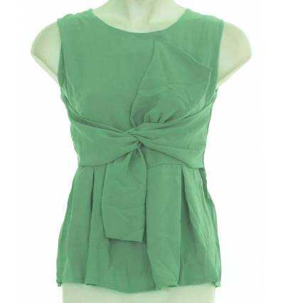 Atasan Chiffon Cewek Tanpa Lengan Livina