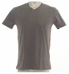 Kaos Oblong Cowok Kerah V Lengan Pendek  Buzz