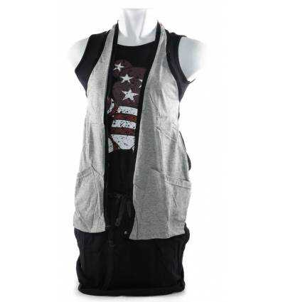 Dress Cewek Tanpa Lengan Opulent All Size