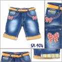 Celana 7/8 Jeans Anak Cewek Pinky