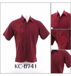 Kemeja Cowok Lengan Pendek John F Gee