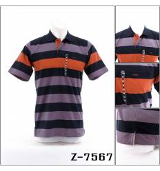 Kaos Kerah Cowok Lengan Pendek Silomide