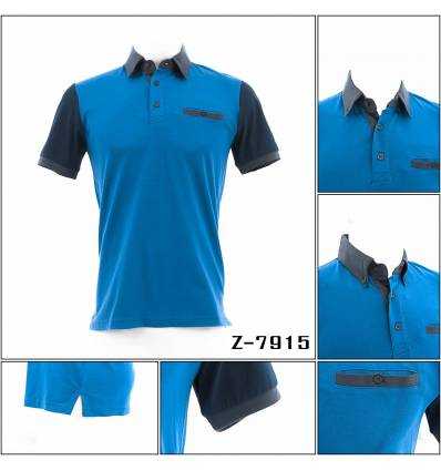 Kaos Kerah Cowok Lengan Pendek Country Fiesta