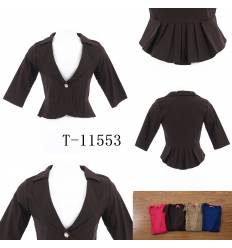 Blazer Cotton Cewek  Lengan 3/4 PETER