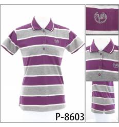 Kaos Berkerah Cewek Lengan Pendek MCB