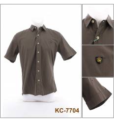 Kemeja Cowok Lengan Pendek EMBA