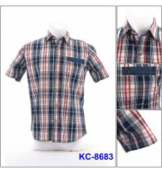 Kemeja Cowok Lengan Pendek EMBA