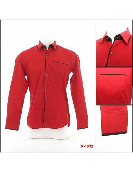 Kemeja Formal Cowok Lengan Panjang HansPeter