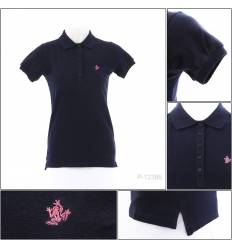 Kaos Kerah Cewek Lengan Pendek OSSELA