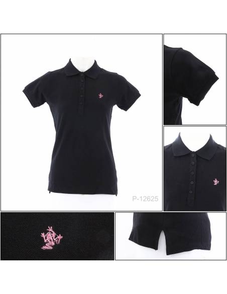 Kaos Kerah Cewek Lengan Pendek OSSELA