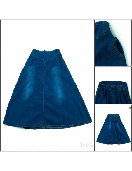 Rok Panjang Jeans Cewek Webe