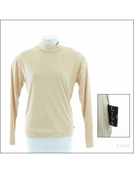 Manset Polos Cewek Lengan Panjang Lina