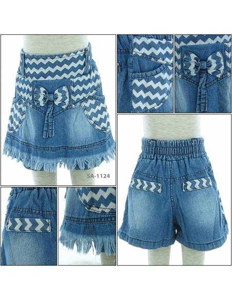 Celana Jeans Pendek Anak Cewek Viely