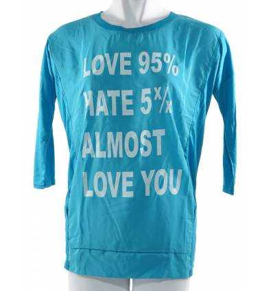 Kaos Cewek Lengan 3/4 MIXIT