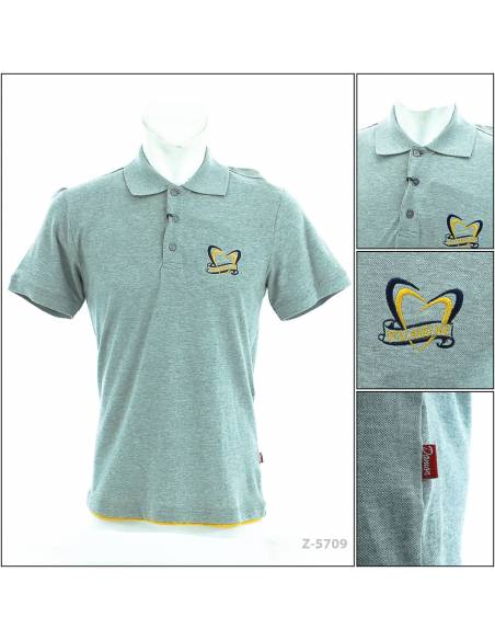 Kaos Kerah Cowok Lengan Pendek Damor