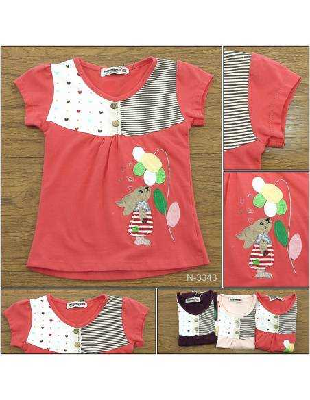 Kaos Oblong Cewek Lengan Pendek jeenee Kaos Oblong Cewek Lengan Pendek jeenee