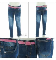 Celana Jeans Panjang anak Cewek Pinky