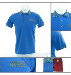 Kaos Kerah Cowok Lengan Pendek Hugo