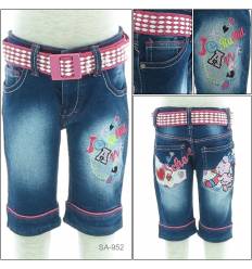 Celana Jeans Pendek Anak Cewek Pinky