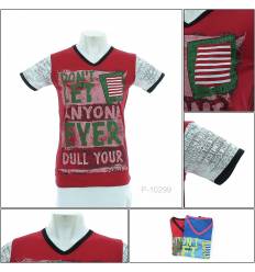 Kaos Oblong Cewek  Bersaku Lengan pendek Milk Shake