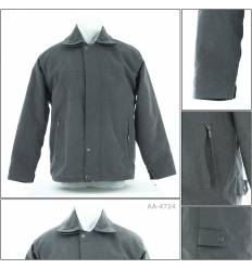 Jaket Cotton Cowok Abu-Abu WEIWANG Size XL
