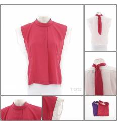 Atasan Cewek Tanpa Lengan RASPBERRY