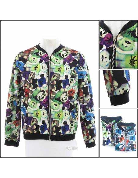 Jaket Cewek Bergambar Lengan Panjang KUKKY TOP