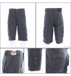 Celana Pendek Katun Warna Abu-abu Size 28-32 Mustevan