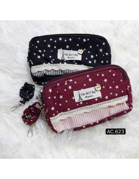 Dompet Cewek  Canvas Resleting 3 Model
