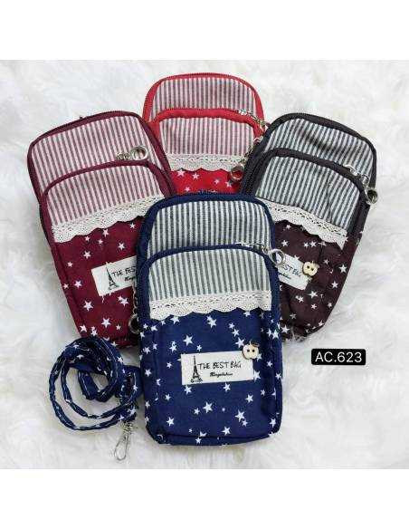 Dompet Cewek  Canvas Resleting 3 Model