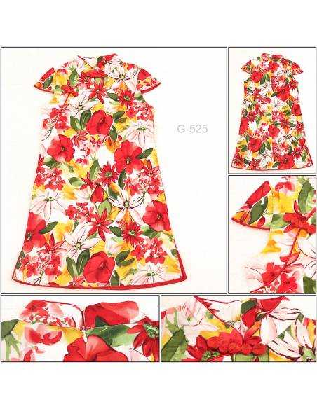 Sackdress Anak Cewek Cibao Lengan Pendek Motif Bunga 3XK M Sackdress Anak Cewek Cibao Lengan Pendek Motif Bunga 3XK M