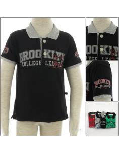 Kaos Kerah Anak Cowok Lengan Pendek Remval 4-8