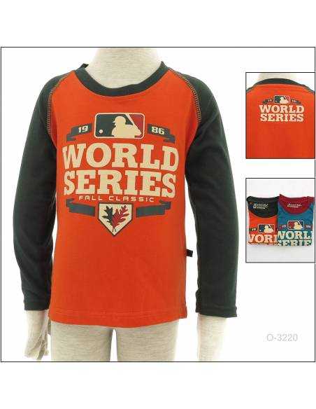 Kaos Oblong Anak Cowok Lengan Panjang Remval 4-8