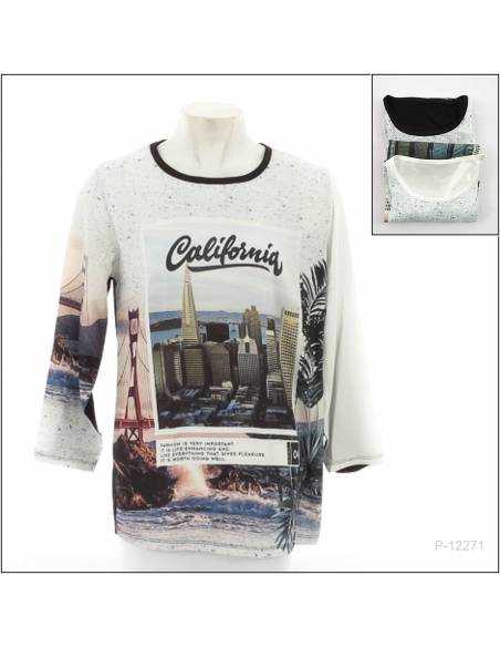 Kaos Oblong Cewek Lengan Panjang Lumeire