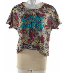 Atasan Kaos 2 Piece Cewek Lngan Pendek Mixit