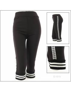 Short Leggings/Celana Legging Pendek 7/8 Cewek Hitam Grace