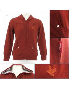 Jaket Jumper Hoodie Cewek Cardinal S-L