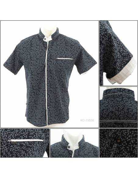 Kemeja Cowok Regular Lengan Pendek Top Ten M-XL