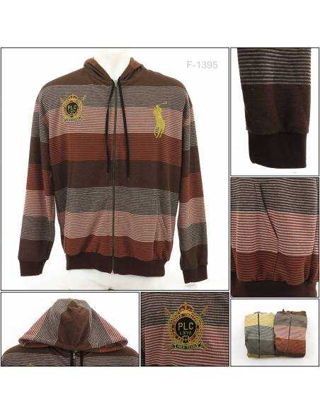 Jaket Hoodie/Jaket JumperJaket Resleting Cowok Polo M-L