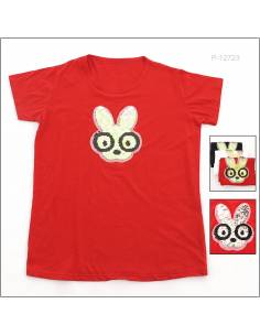 Kaos Oblong Cewek Lengan Pendek Oreenjy