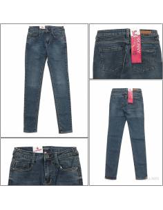 Celana Jeans Panjang Cewek Skinny Fit Biru Tua Cardinal S-XL