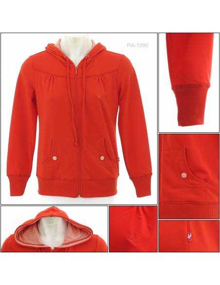 Jaket Jumper Hoodie Cewek Cardinal S-XL