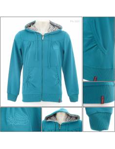 Jaket Jumper Hoodie Cewek Mistiten M-XL