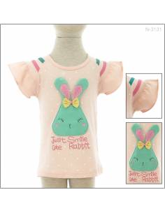 T-shirt/Kaos Oblong Anak Cewek Lengan Pendek Geenee 3