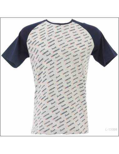 Kaos Oblong Cowok Reglan Lengan Pendek Cressida M-XL