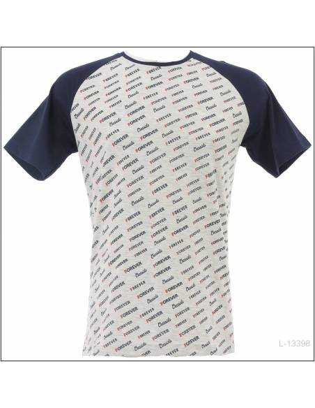 Kaos Oblong Cowok Reglan Lengan Pendek Cressida M-XL