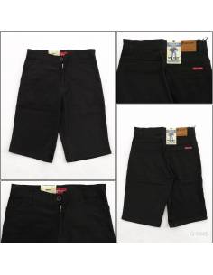 Celana Pendek Katun Cowok Hitam MC.COY 27-32